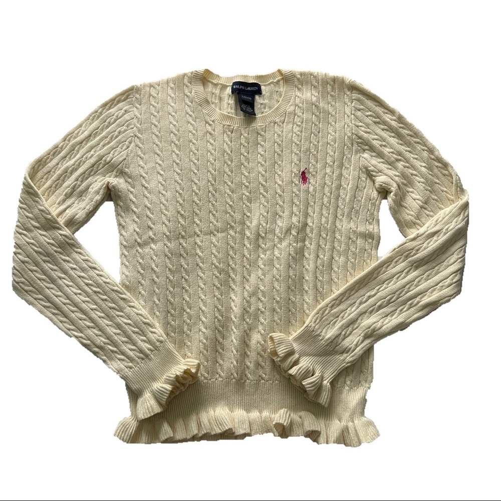 Ralph Lauren Children’s Cable Knit Sweater